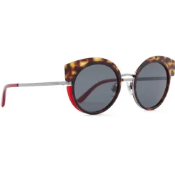 Giorgio Armani - Round Sunglasses - Dark Brown - Sunglasses - Giorgio Armani Eyewear - Avvenice