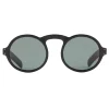 Giorgio Armani - Round Sunglasses - Black - Sunglasses - Giorgio Armani Eyewear - Avvenice