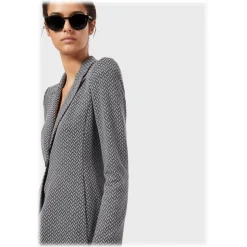 Giorgio Armani - Round Sunglasses - Black - Sunglasses - Giorgio Armani Eyewear - Avvenice