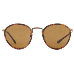 Giorgio Armani - Round Sunglasses - Brown - Sunglasses - Giorgio Armani Eyewear - Avvenice