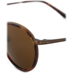 Giorgio Armani - Round Sunglasses - Brown - Sunglasses - Giorgio Armani Eyewear - Avvenice