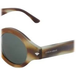 Giorgio Armani - Round Sunglasses - Light Green - Sunglasses - Giorgio Armani Eyewear - Avvenice