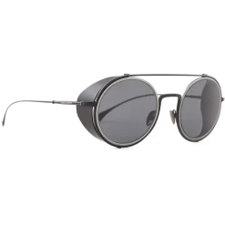 Giorgio Armani - Round Sunglasses - Black - Sunglasses - Giorgio Armani Eyewear - Avvenice