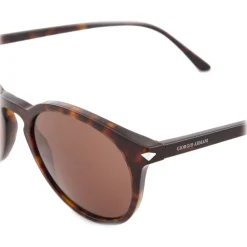Giorgio Armani - Round Sunglasses - Brown - Sunglasses - Giorgio Armani Eyewear - Avvenice