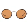 Giorgio Armani - Round Sunglasses - Brown - Sunglasses - Giorgio Armani Eyewear - Avvenice