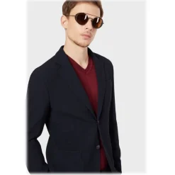 Giorgio Armani - Round Sunglasses - Brown - Sunglasses - Giorgio Armani Eyewear - Avvenice