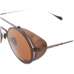 Giorgio Armani - Round Sunglasses - Brown - Sunglasses - Giorgio Armani Eyewear - Avvenice