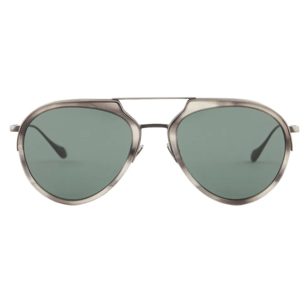 Giorgio Armani - Round Sunglasses - Grey - Sunglasses - Giorgio Armani Eyewear - Avvenice