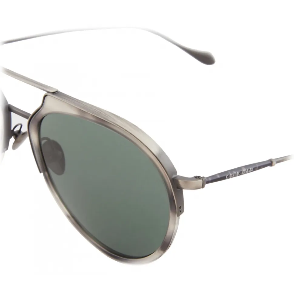 Giorgio Armani - Round Sunglasses - Grey - Sunglasses - Giorgio Armani Eyewear - Avvenice