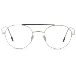 Giorgio Armani - Semi Rim Man Optical Glasses - Gold – Optical Glasses - Giorgio Armani Eyewear - Avvenice
