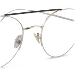 Giorgio Armani - Semi Rim Man Optical Glasses - Gold – Optical Glasses - Giorgio Armani Eyewear - Avvenice
