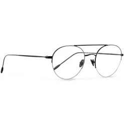 Giorgio Armani - Semi Rim Man Optical Glasses - Black – Optical Glasses - Giorgio Armani Eyewear - Avvenice