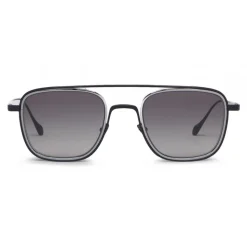 Giorgio Armani - Square Frame Sunglasses - Runway - Grey - Sunglasses - Giorgio Armani Eyewear - Avvenice