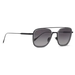 Giorgio Armani - Square Frame Sunglasses - Runway - Grey - Sunglasses - Giorgio Armani Eyewear - Avvenice