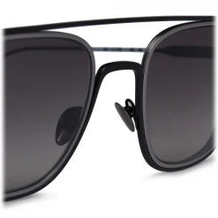 Giorgio Armani - Square Frame Sunglasses - Runway - Grey - Sunglasses - Giorgio Armani Eyewear - Avvenice