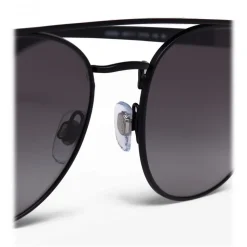 Giorgio Armani - Square Frame Modern Sunglasses - Black - Sunglasses - Giorgio Armani Eyewear - Avvenice