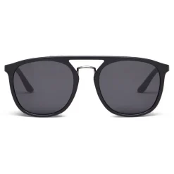 Giorgio Armani - Square Frame Sunglasses - Black - Sunglasses - Giorgio Armani Eyewear - Avvenice