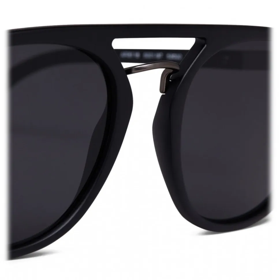 Giorgio Armani - Square Frame Sunglasses - Black - Sunglasses - Giorgio Armani Eyewear - Avvenice