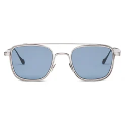 Giorgio Armani - Square Frame Sunglasses - Runway - Blue - Sunglasses - Giorgio Armani Eyewear - Avvenice