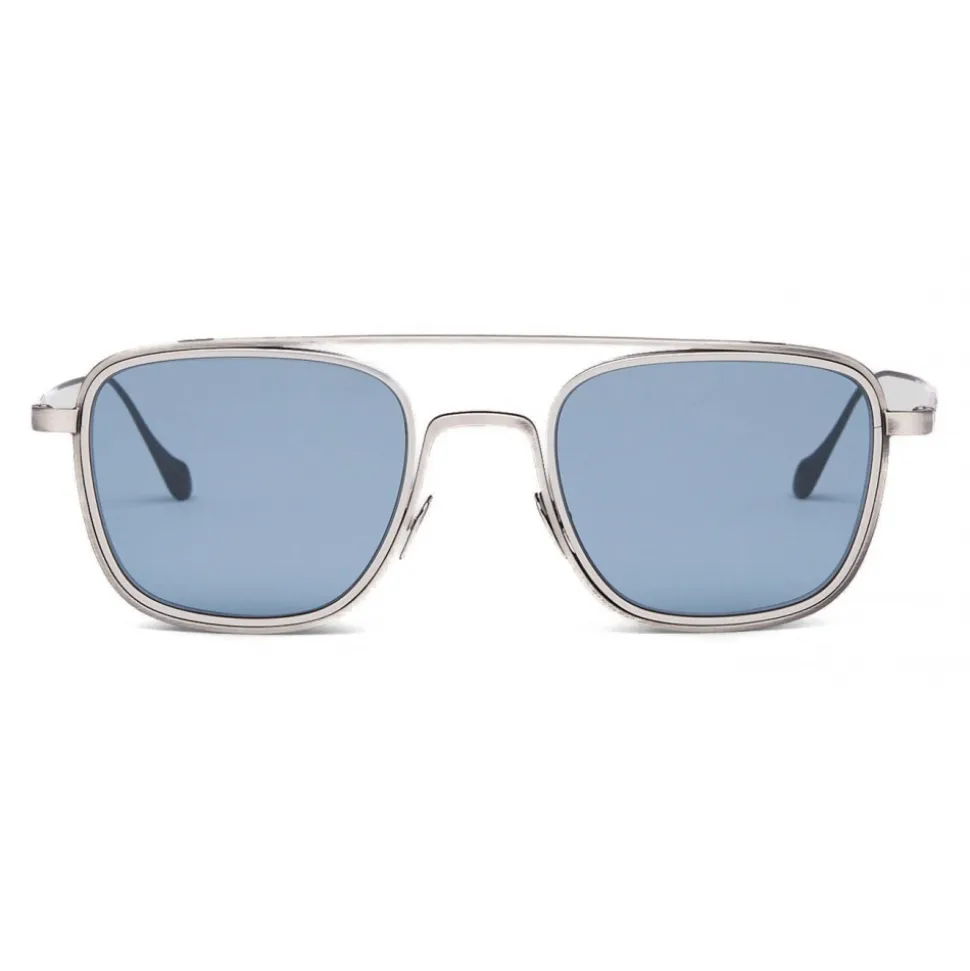 Giorgio Armani - Square Frame Sunglasses - Runway - Blue - Sunglasses - Giorgio Armani Eyewear - Avvenice