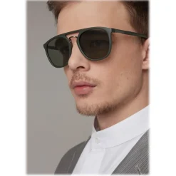 Giorgio Armani - Square Frame Sunglasses - Green - Sunglasses - Giorgio Armani Eyewear - Avvenice