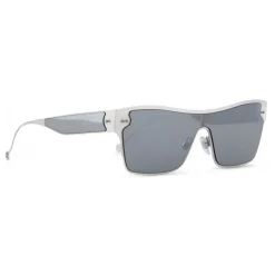 Giorgio Armani - Square Mask Sunglasses - Light Grey - Sunglasses - Giorgio Armani Eyewear - Avvenice