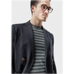 Giorgio Armani - Square Man Optical Glasses - Brown – Optical Glasses - Giorgio Armani Eyewear - Avvenice