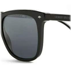 Giorgio Armani - Square Striped Frame Sunglasses - Brown - Sunglasses - Giorgio Armani Eyewear - Avvenice