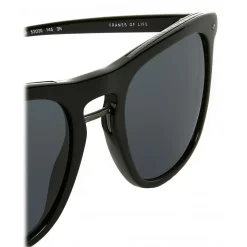 Giorgio Armani - Square Striped Frame Sunglasses - Brown - Sunglasses - Giorgio Armani Eyewear - Avvenice