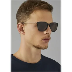 Giorgio Armani - Square Sunglasses - Black - Sunglasses - Giorgio Armani Eyewear - Avvenice