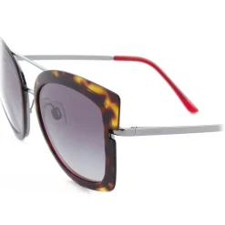 Giorgio Armani - Squared Sunglasses - Dark Brown - Sunglasses - Giorgio Armani Eyewear - Avvenice
