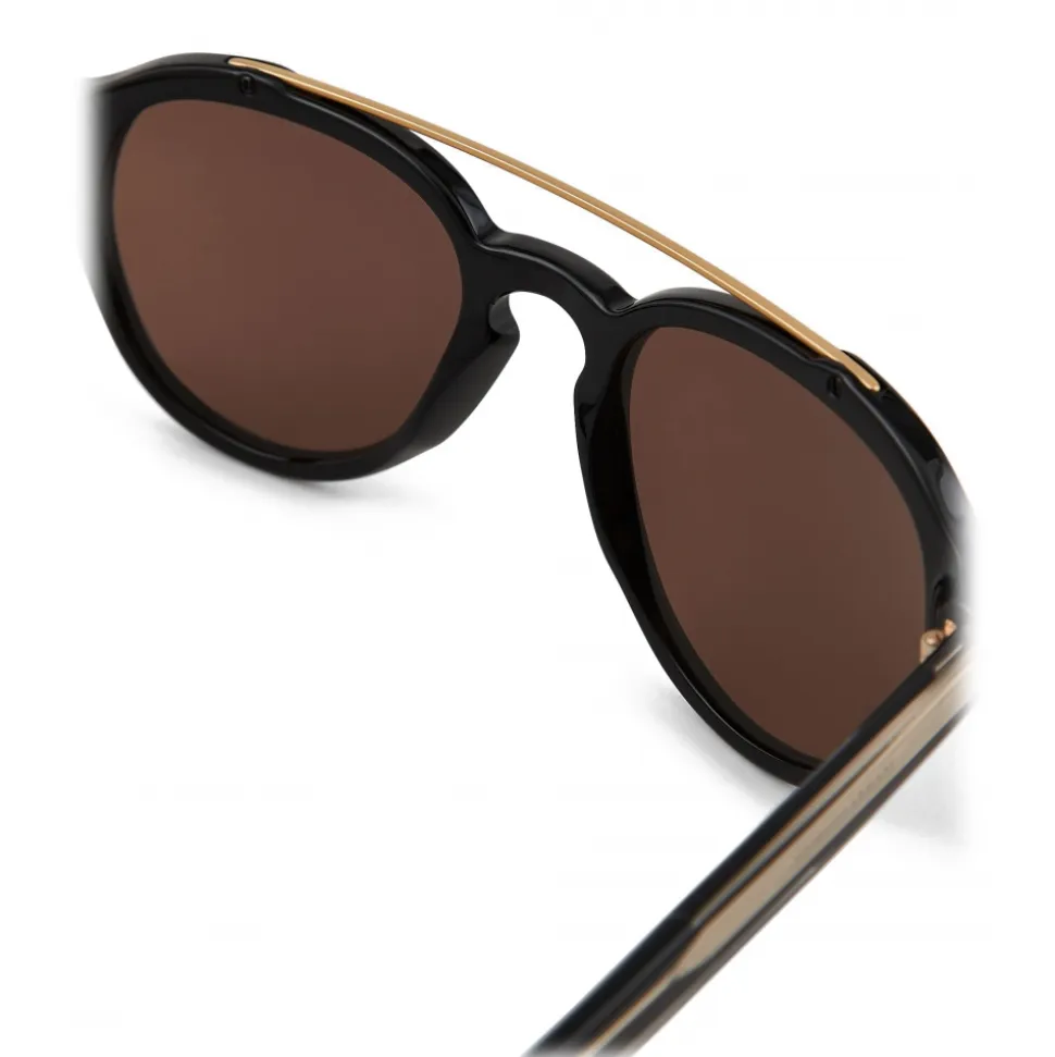 Giorgio Armani - Sunglasses - Black and Brown- Sunglasses - Giorgio Armani Eyewear - Avvenice