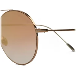 Giorgio Armani - Sunglasses with Round Metal Frame - Pink - Sunglasses - Giorgio Armani Eyewear - Avvenice