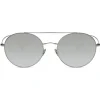 Giorgio Armani - Sunglasses with Round Metal Frame - Light Grey - Sunglasses - Giorgio Armani Eyewear - Avvenice