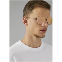 Giorgio Armani - Sunglasses with 18K Gold Plating - Gold - Sunglasses - Giorgio Armani Eyewear - Avvenice