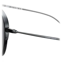 Giorgio Armani - Tech - Metal Sunglasses in Metal and Acetate - Black - Sunglasses - Giorgio Armani Eyewear - Avvenice