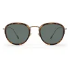 Giorgio Armani - Tech - Metal Sunglasses in Metal and Acetate - Brown - Sunglasses - Giorgio Armani Eyewear - Avvenice