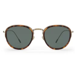 Giorgio Armani - Tech - Metal Sunglasses in Metal and Acetate - Brown - Sunglasses - Giorgio Armani Eyewear - Avvenice