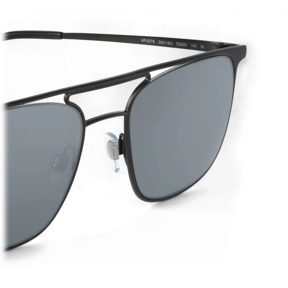 Giorgio Armani - Timeless - Sunglasses with Metal Frame - Black - Sunglasses - Giorgio Armani Eyewear - Avvenice