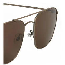 Giorgio Armani - Timeless - Sunglasses with Metal Frame - Brown - Sunglasses - Giorgio Armani Eyewear - Avvenice
