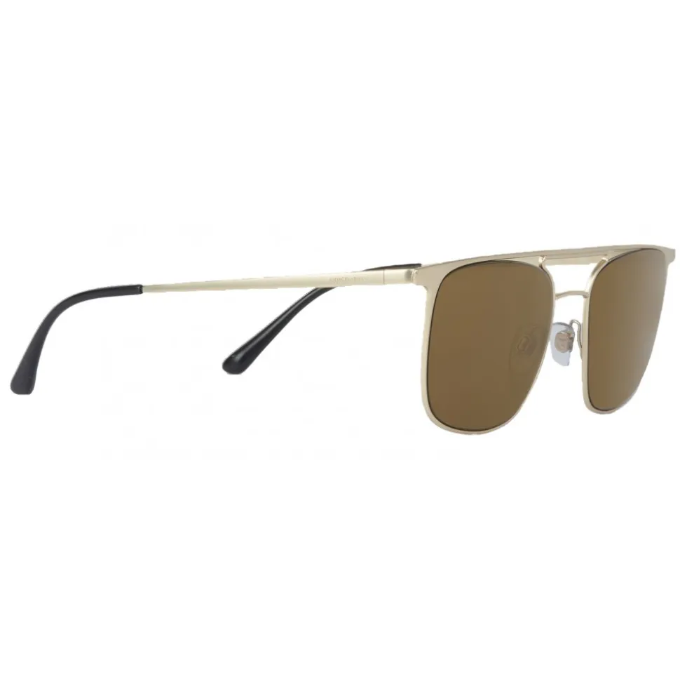 Giorgio Armani - Timeless - Sunglasses with Metal Frame - Brown - Sunglasses - Giorgio Armani Eyewear - Avvenice