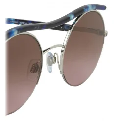 Giorgio Armani - Wavy Catwalk - Sunglasses with Corrugated Tubular - Blue - Sunglasses - Giorgio Armani Eyewear - Avvenice