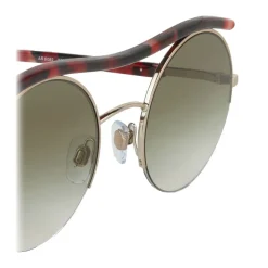 Giorgio Armani - Wavy Catwalk - Sunglasses with Corrugated Tubular - Red - Sunglasses - Giorgio Armani Eyewear - Avvenice