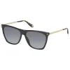 Givenchy - Black Acetate Sunglasses with Gold Metal Bars and Grey Lenses - Sunglasses - Givenchy Eyewear - Avvenice