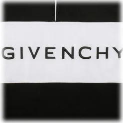 Givenchy - Black and White Cotton Polo Shirt - Givenchy Exclusive Luxury Collection - Avvenice