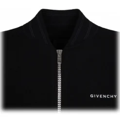 Givenchy - Black Bomber Jacket - Givenchy Exclusive Luxury Collection - Avvenice