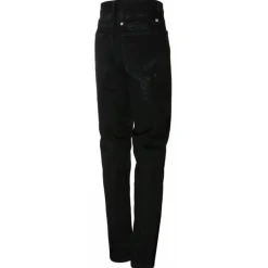 Givenchy - Black Cotton Ripped Jeans - Givenchy Exclusive Luxury Collection - Avvenice