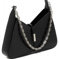 Givenchy - Black Cut Out Zipped Bag - Givenchy Exclusive Luxury Collection - Avvenice