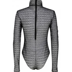 Givenchy - Black 4G Motif Transparent Lace Bodysuit - Givenchy Exclusive Luxury Collection - Avvenice