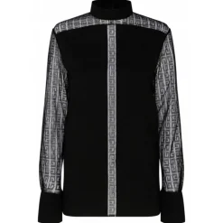 Givenchy - Black 4G Shirt - Givenchy Exclusive Luxury Collection - Avvenice